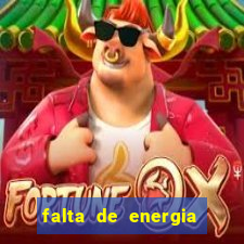 falta de energia em caucaia